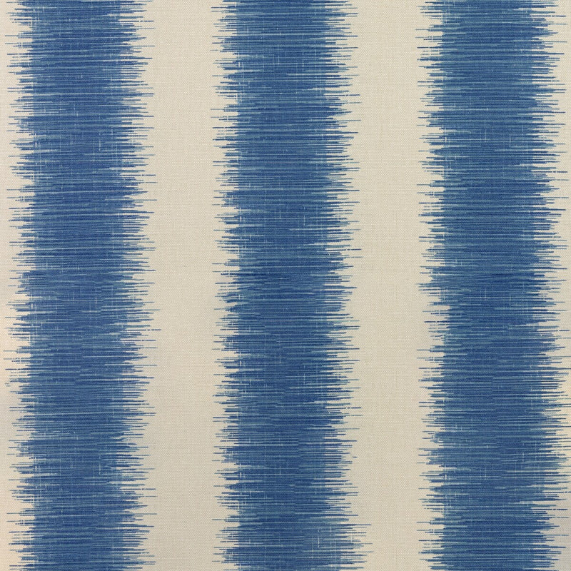 LEE JOFA - HAMPTON STRIPE- BLUE/ECRU - Fabric by the Yard BLUE/ECRU