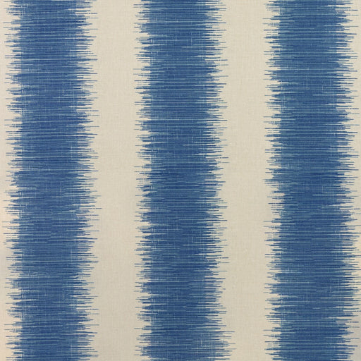 LEE JOFA - HAMPTON STRIPE- BLUE/ECRU - Fabric by the Yard BLUE/ECRU