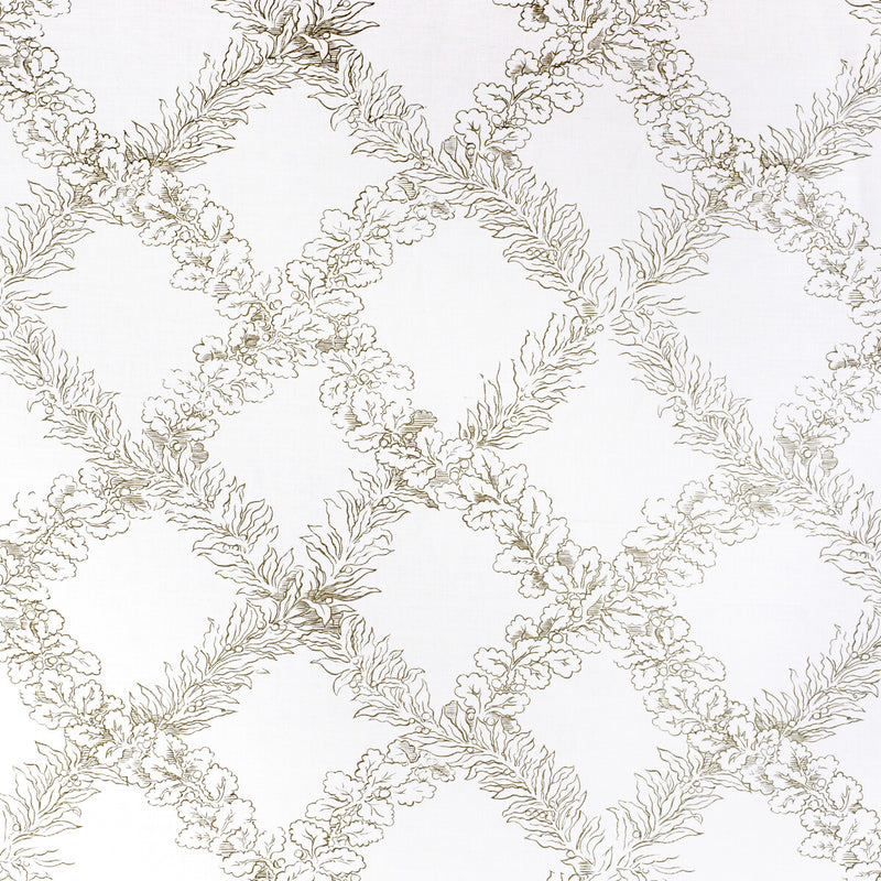 LEE JOFA - LEAF TRELLIS- SAGE - Fabric by the Yard SAGE