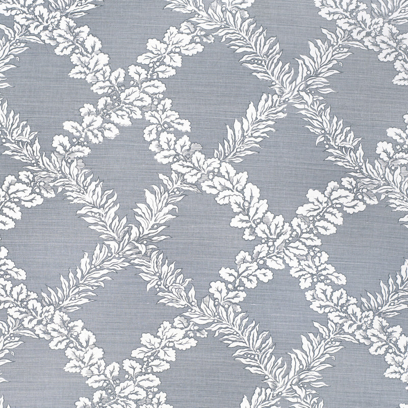LEE JOFA - LEAF TRELLIS- LICHEN - Fabric by the Yard LICHEN
