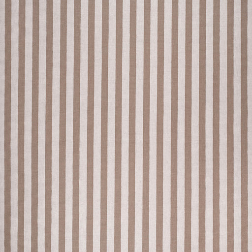 LEE JOFA - MELBA STRIPE- BROWN/ECRU - Fabric by the Yard BROWN/ECRU