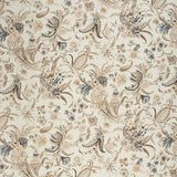 LEE JOFA - PAISLEY PASSION- BROW/NAVY - Fabric by the Yard