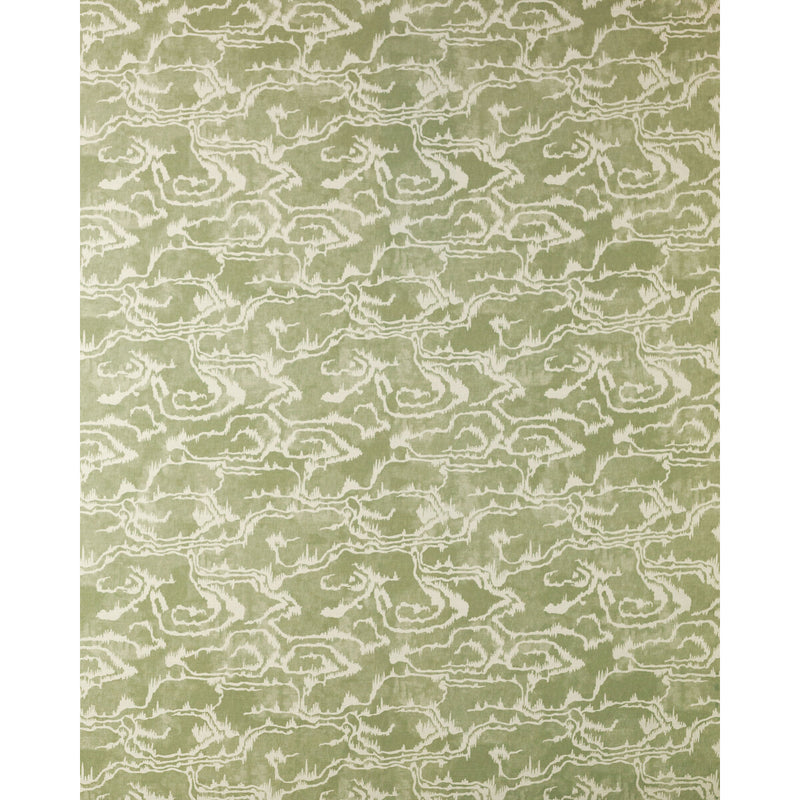 LEE JOFA - RIVIERE- GREEN - Fabric by the Yard GREEN