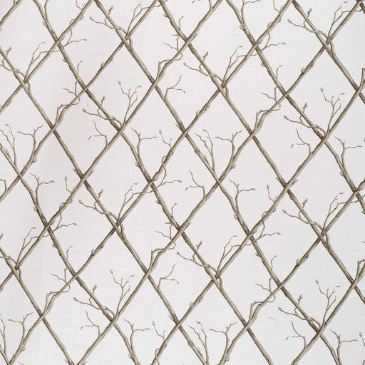 LEE JOFA - TWIG TRELLIS- GREEN/WHITE - Fabric by the Yard GREEN/WHITE