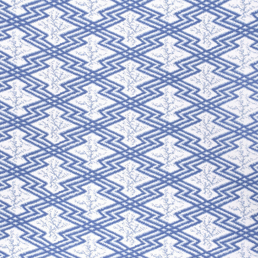 LEE JOFA - VIA KRUPP- BLUE/WHITE - Fabric by the Yard BLUE/WHITE