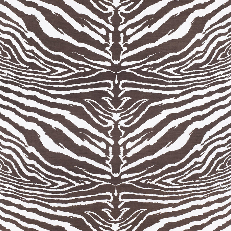 LEE JOFA - ZEBRA- BROWN - Fabric by the Yard BROWN
