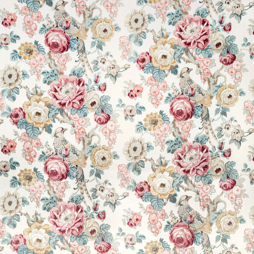 LEE JOFA - AVONDALE PRINT- RUBY/SPICE - Fabric by the Yard RUBY/SPICE