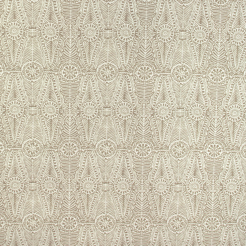 LEE JOFA - DRAYTON PRINT- BUFF - Fabric by the Yard BUFF