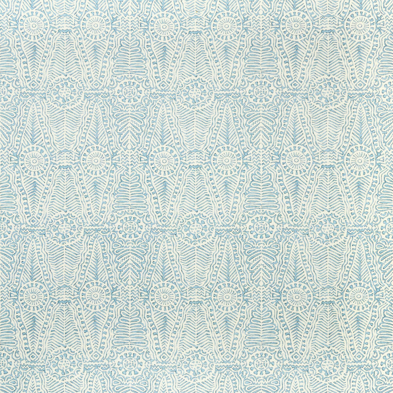 LEE JOFA - DRAYTON PRINT- AEGEAN - Fabric by the Yard AEGEAN