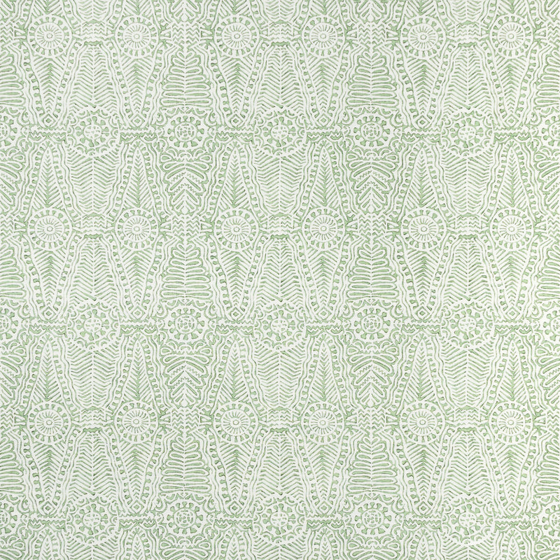 LEE JOFA - DRAYTON PRINT- MOSS - Fabric by the Yard MOSS
