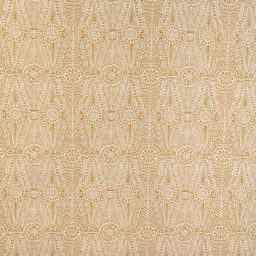 LEE JOFA - DRAYTON PRINT- MAIZE - Fabric by the Yard MAIZE