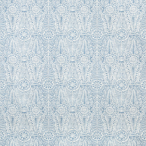 LEE JOFA - DRAYTON PRINT- DENIM - Fabric by the Yard DENIM