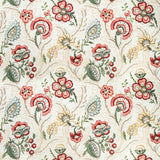LEE JOFA - WIMBERLY PRINT- BERRY/GOLD - Fabric by the Yard