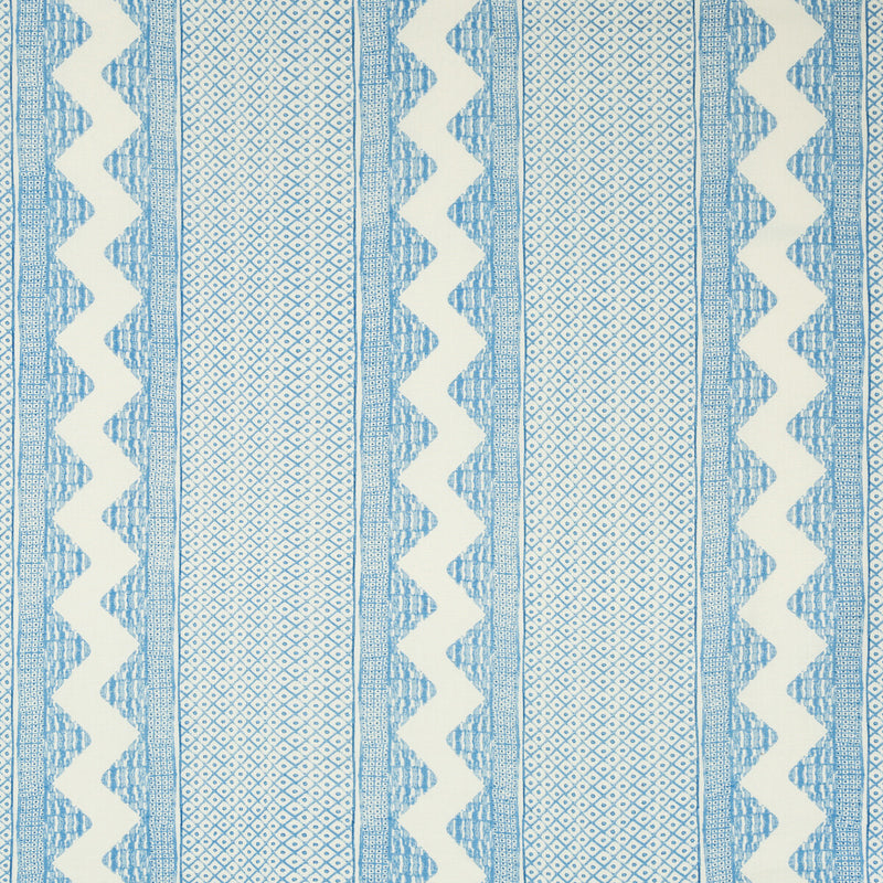 LEE JOFA - WHITAKER PRINT- SKY/DELFT - Fabric by the Yard SKY/DELFT