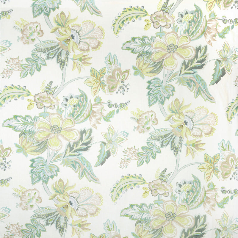 LEE JOFA - AUGUSTINE PRINT- CELADON - Fabric by the Yard CELADON