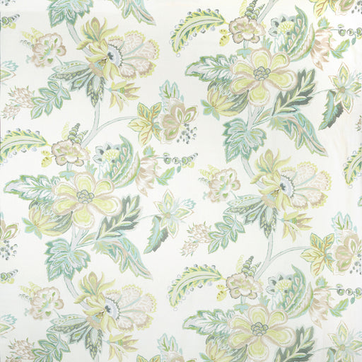 LEE JOFA - AUGUSTINE PRINT- CELADON - Fabric by the Yard CELADON