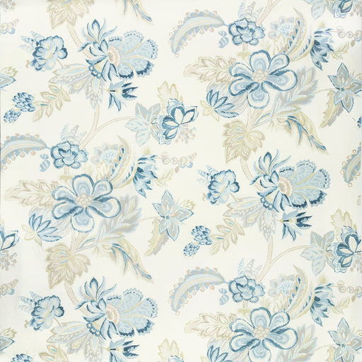 LEE JOFA - AUGUSTINE PRINT- LAKE - Fabric by the Yard LAKE