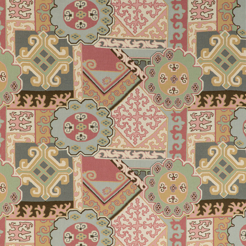 LEE JOFA - BATANGAS PRINT- PINK/MULTI - Fabric by the Yard PINK/MULTI
