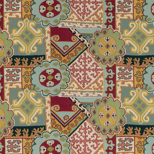 LEE JOFA - BATANGAS PRINT- RED/MULTI - Fabric by the Yard RED/MULTI