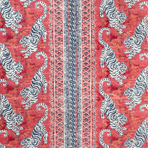 LEE JOFA - BONGOL PRINT- POPPY - Fabric by the Yard POPPY