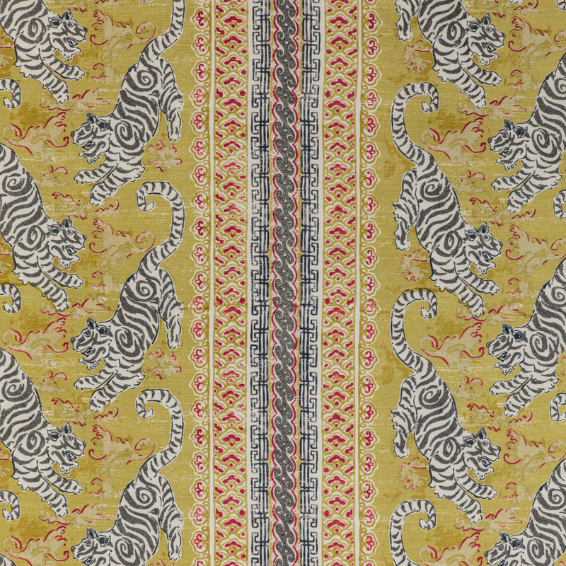 LEE JOFA - BONGOL PRINT- CITRINE - Fabric by the Yard CITRINE