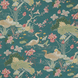LEE JOFA - LUZON PRINT- LAGOON - Fabric by the Yard