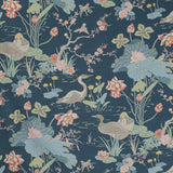 LEE JOFA - LUZON PRINT- SAPPHIRE - Fabric by the Yard