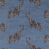 LEE JOFA - BONGOL VELVET- SAPPHIRE - Fabric by the Yard