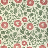 LEE JOFA - ELDORA PRINT- LEAF/ROSE - Fabric by the Yard