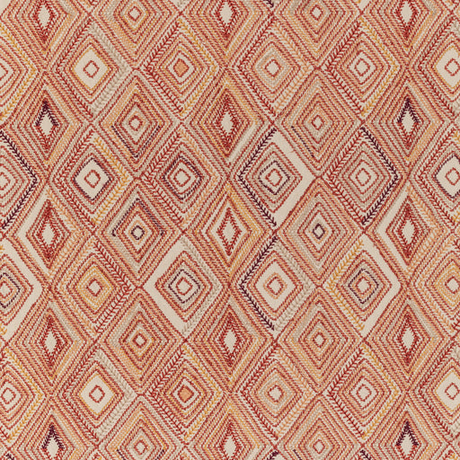 LEE JOFA - BOWEN EMBROIDERY- PAPRIKA - Fabric by the Yard PAPRIKA