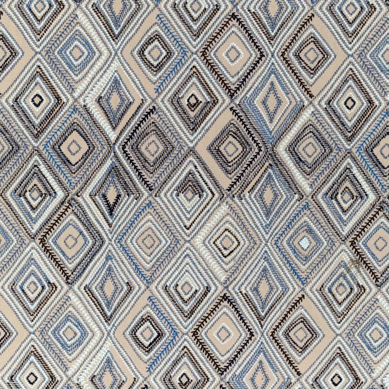 LEE JOFA - BOWEN EMBROIDERY- DENIM - Fabric by the Yard DENIM