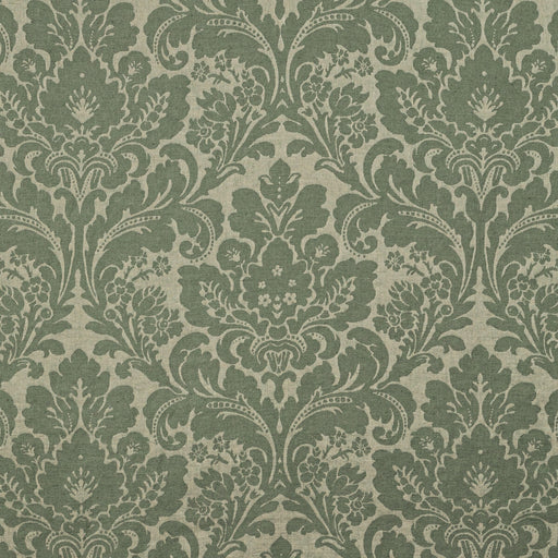 LEE JOFA - ACANTHUS DAMASK- LODEN - Fabric by the Yard LODEN