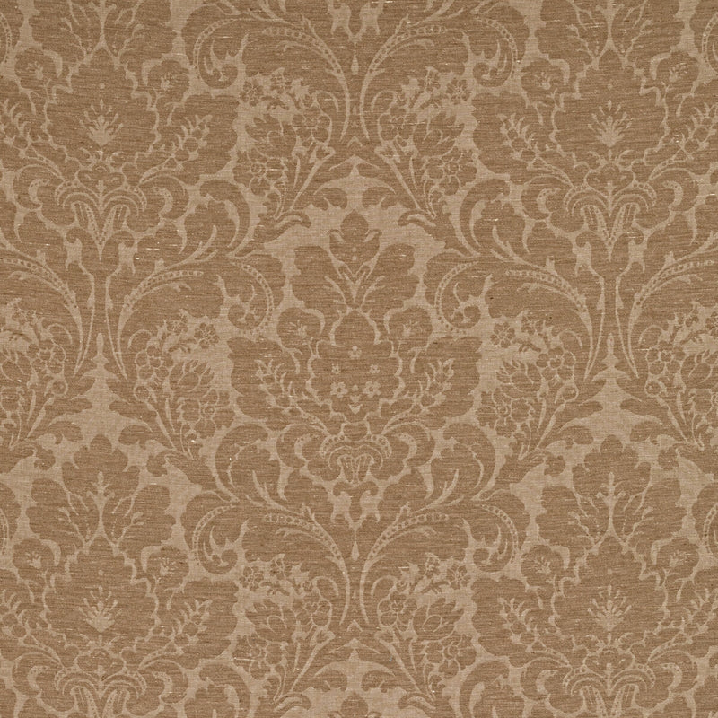 LEE JOFA - ACANTHUS DAMASK- TEA - Fabric by the Yard TEA