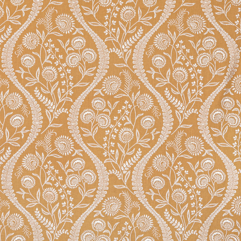 LEE JOFA - FLORIBLANCA- GOLDEN - Fabric by the Yard GOLDEN