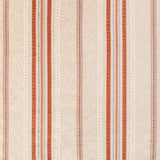 LEE JOFA - NAUTIQUE EMB- RUST/BLUE - Fabric by the Yard