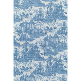 LEE JOFA - PAGODA TOILE- BLUE - Fabric by the Yard