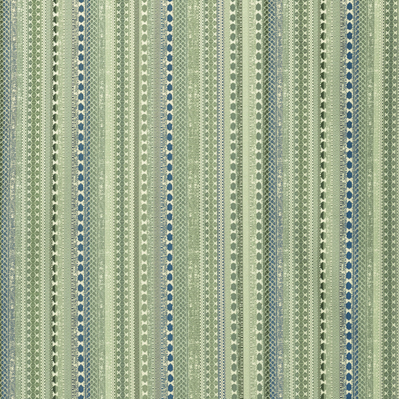 LEE JOFA - PALMETE WEAVE- AQUA - Fabric by the Yard AQUA