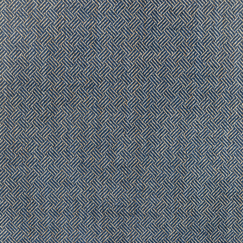LEE JOFA - LEON WEAVE- NAVY - Fabric by the Yard NAVY
