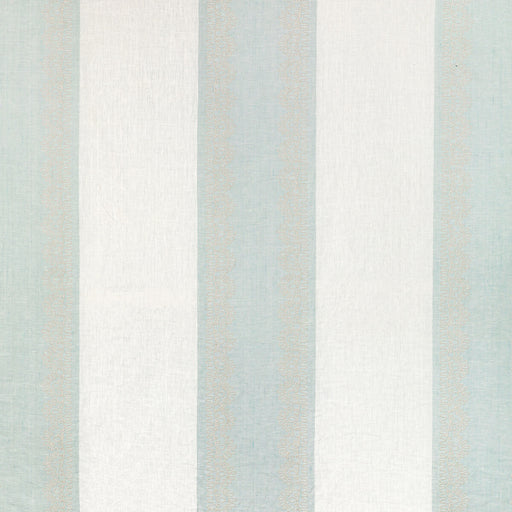 LEE JOFA - BANNER SHEER- AQUA - Fabric by the Yard AQUA
