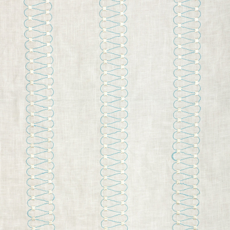 LEE JOFA - ALSTON SHEER - AQUA - Fabric By The YARD