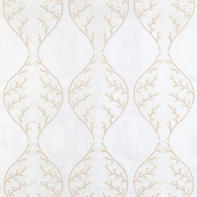 LEE JOFA - LILLIE SHEER- IVORY/PEARL - Fabric by the Yard IVORY/PEARL