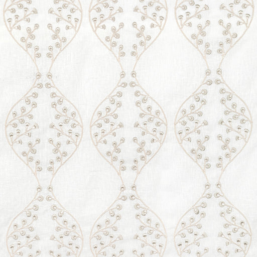 LEE JOFA - LILLIE SHEER- IVORY/FOG - Fabric by the Yard IVORY/FOG