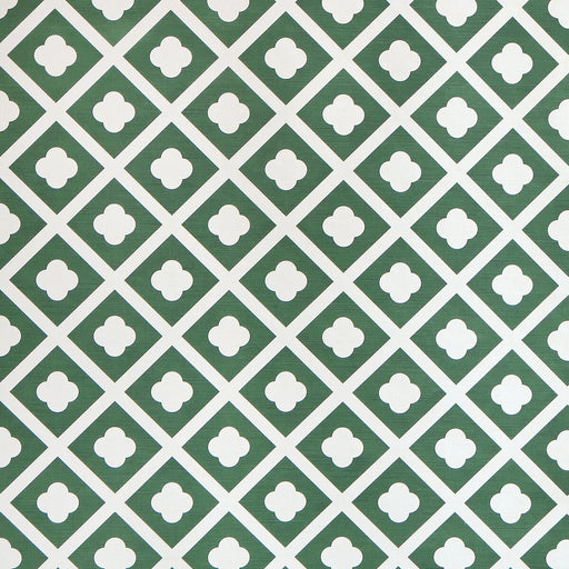 LEE JOFA - JARDIN- DARK GREEN ON ECRU - Fabric by the Yard DARK GREEN ON ECRU