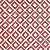LEE JOFA - JARDIN- DARK RUST ON ECRU - Fabric by the Yard