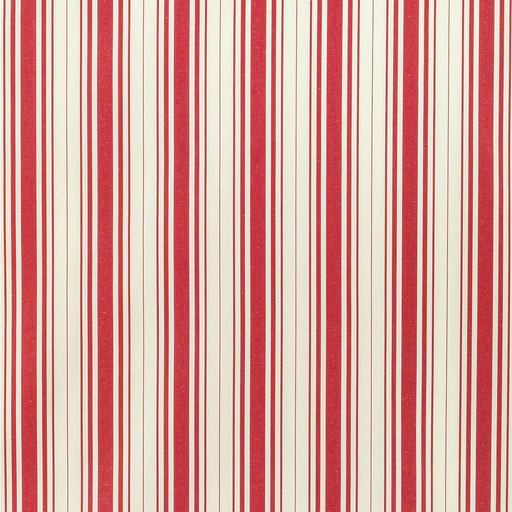 LEE JOFA - BALDWIN STRIPE- POPPY - Fabric by the Yard POPPY