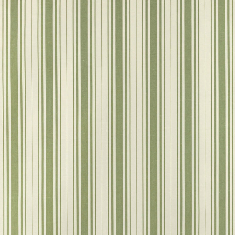 LEE JOFA - BALDWIN STRIPE- FERN - Fabric by the Yard FERN