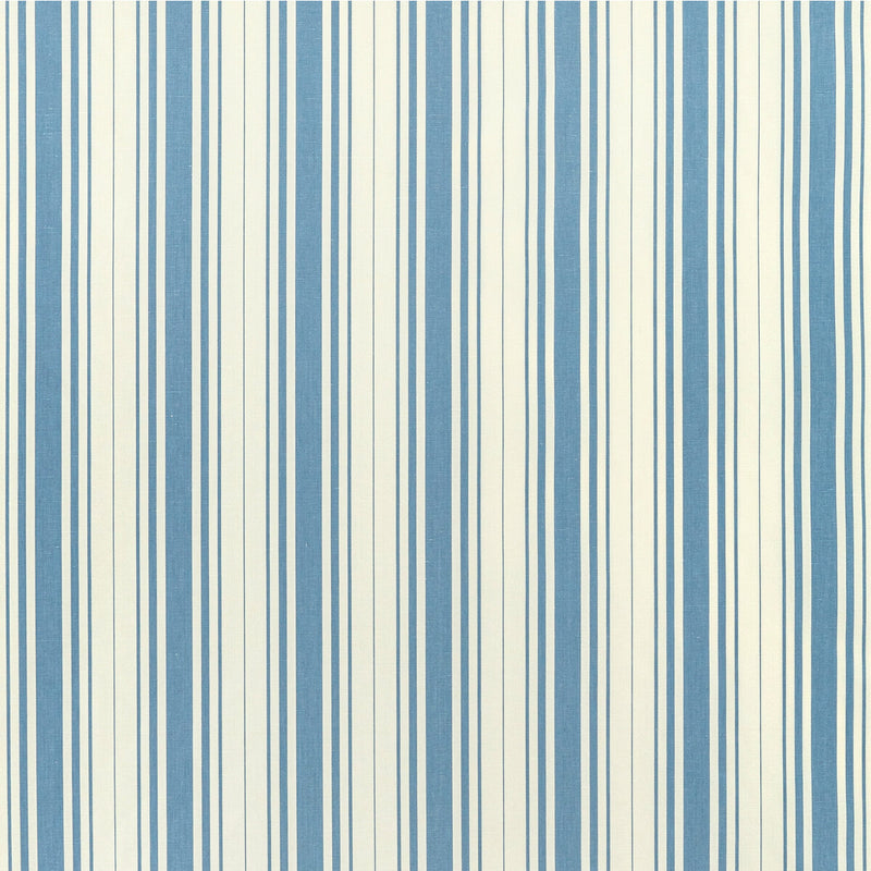 LEE JOFA - BALDWIN STRIPE- BLUE - Fabric by the Yard BLUE