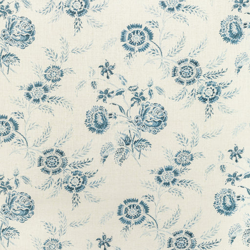 LEE JOFA - BOUTIQUE FLORAL- BLUE - Fabric by the Yard BLUE