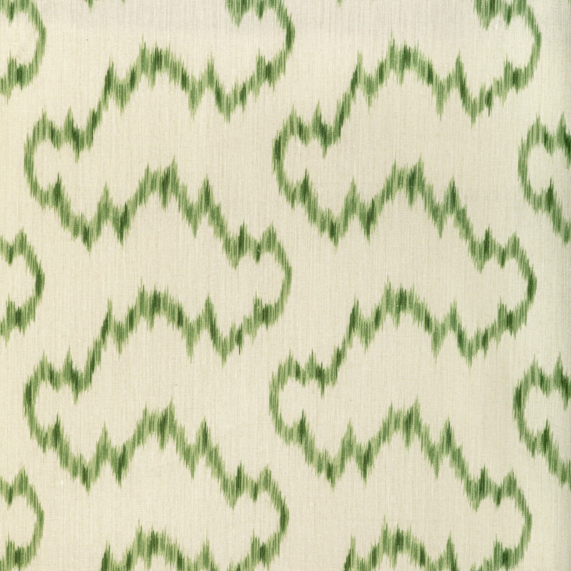 LEE JOFA - MALLORCAN IKAT- LEAF - Fabric by the Yard LEAF
