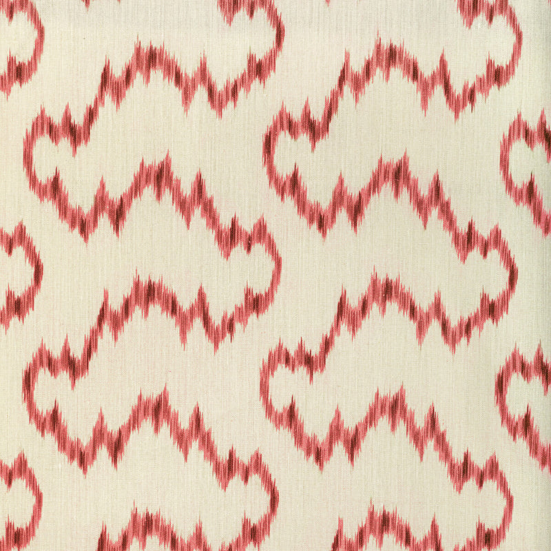 LEE JOFA - MALLORCAN IKAT- BERRY - Fabric by the Yard BERRY